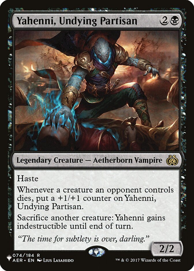 image Yahenni, Undying Partisan