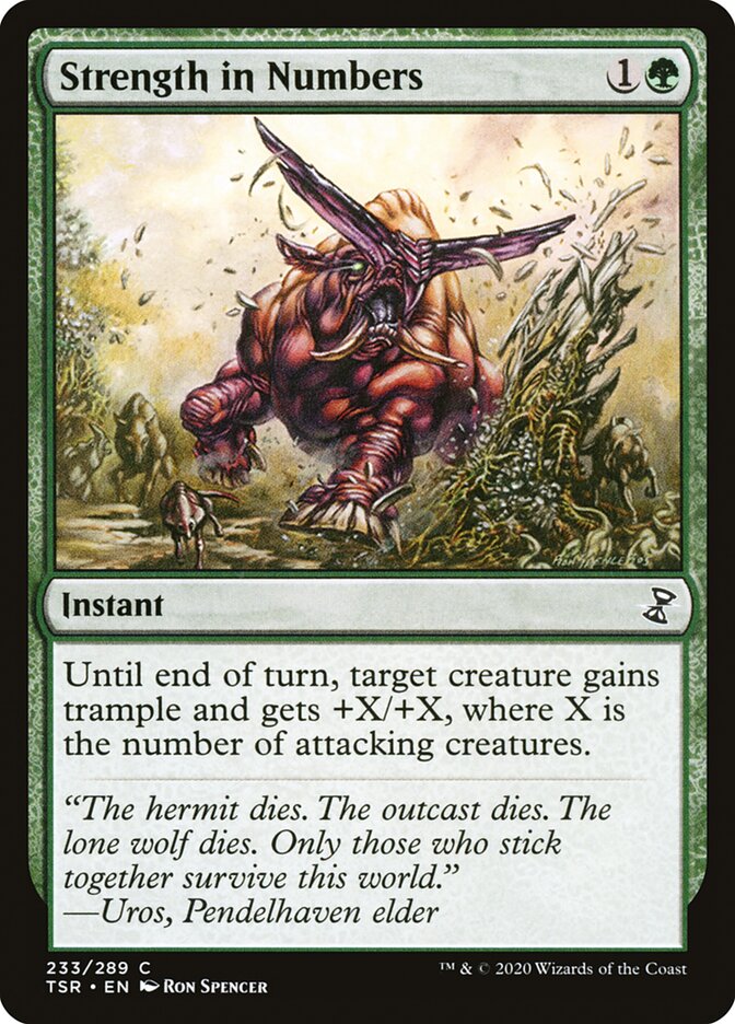 image Strength in Numbers