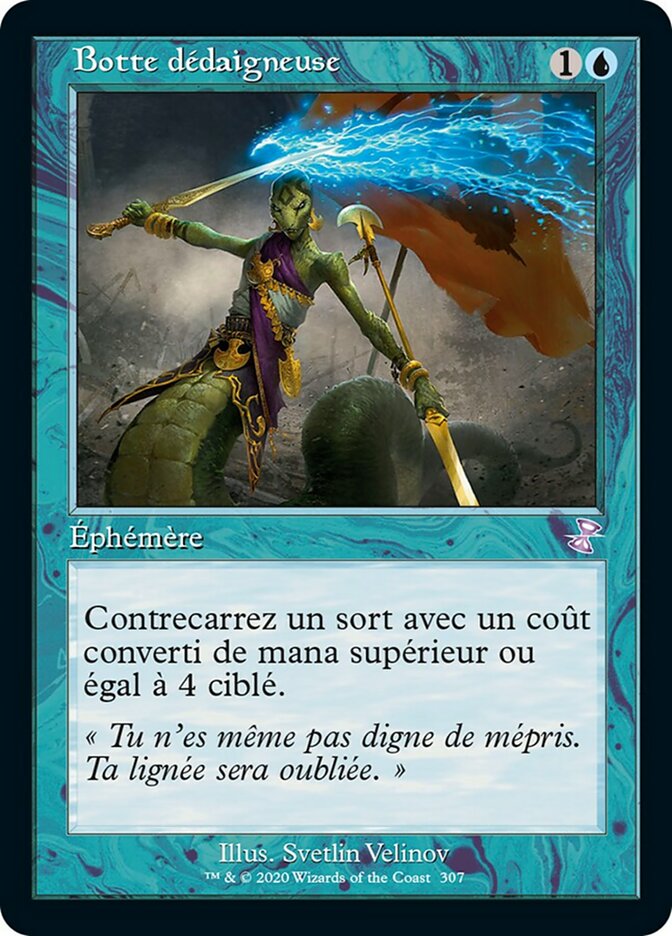 image Botte dédaigneuse