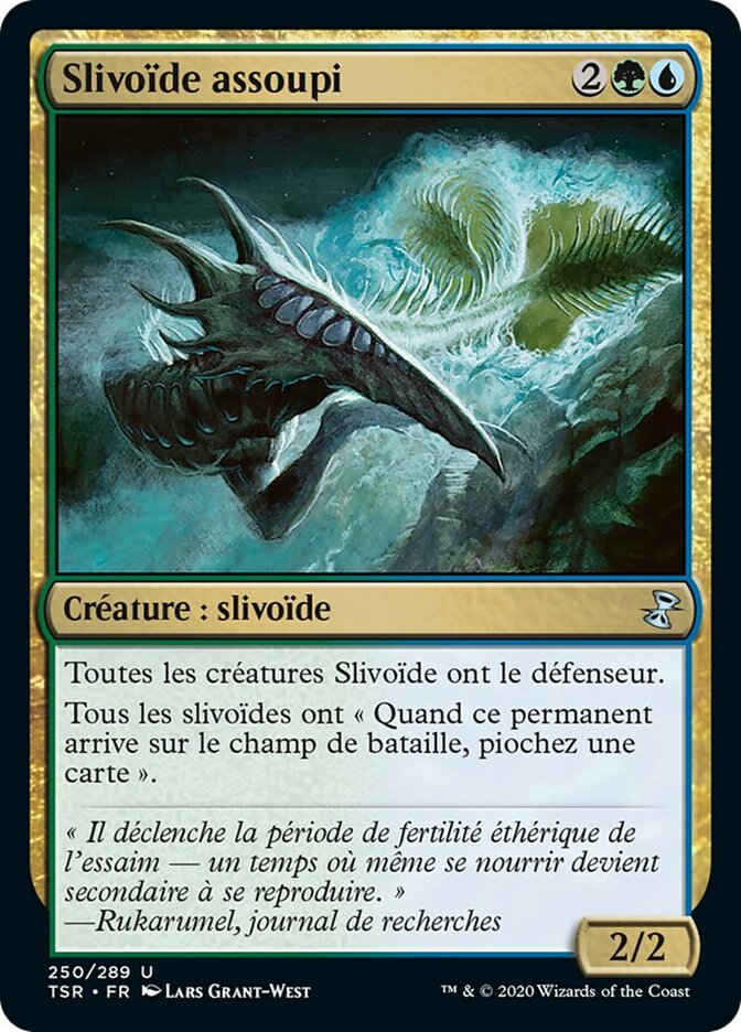 image Slivoïde assoupi