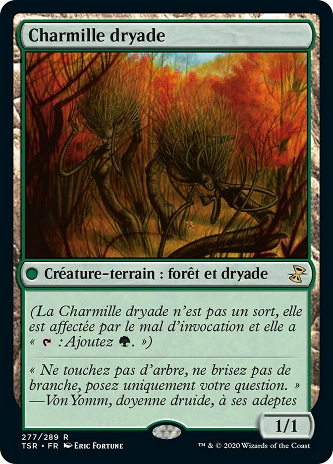 image Charmille dryade