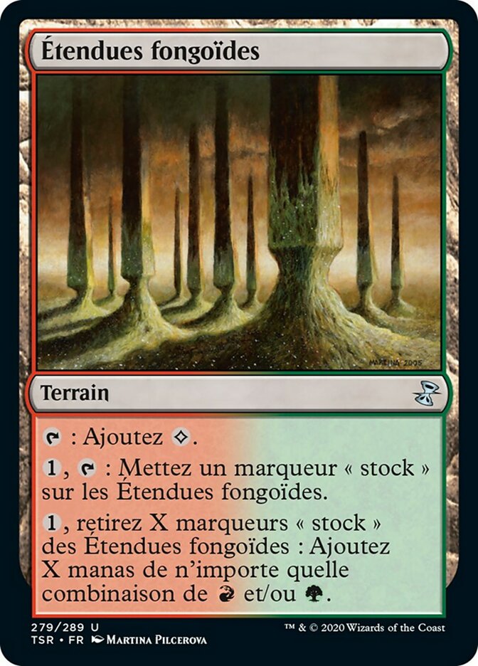 image Étendues fongoïdes