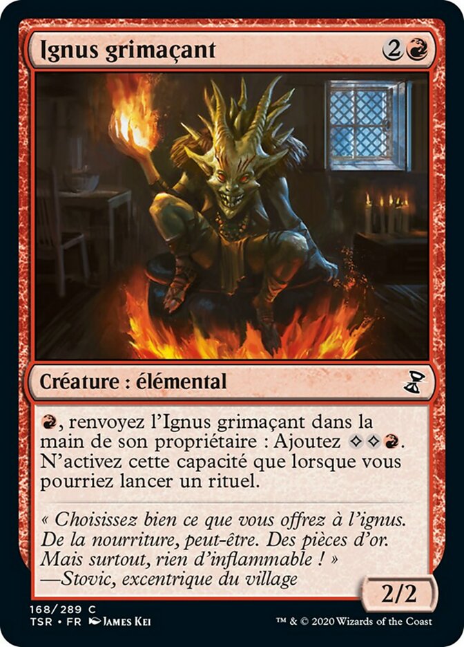 image Ignus grimaçant