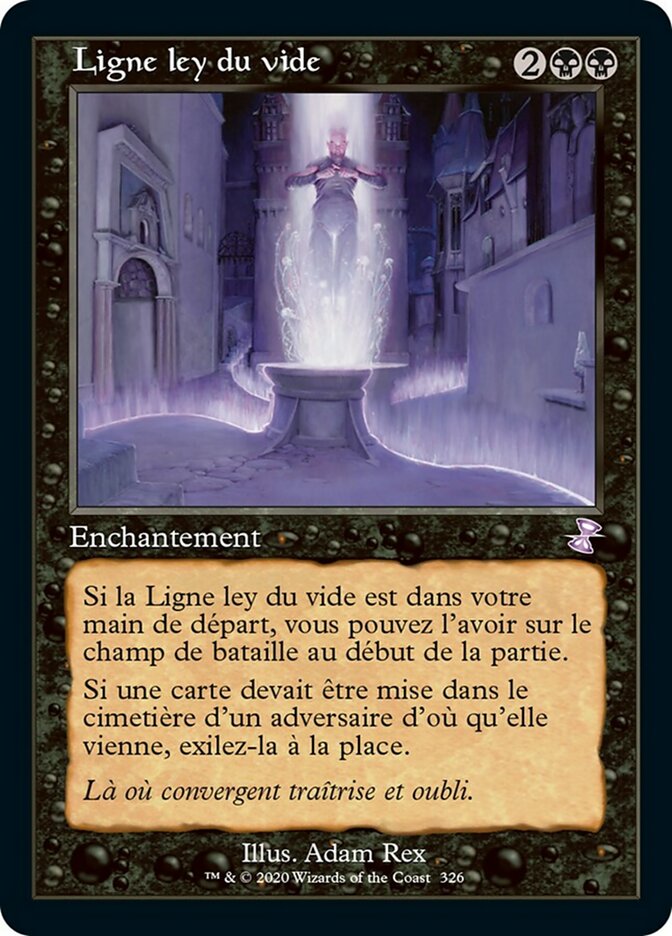 image Ligne ley du vide