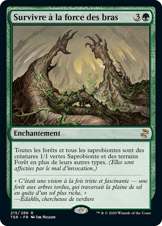 image Survivre à la force des bras