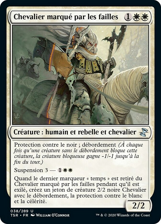 image Chevalier marqué par les failles