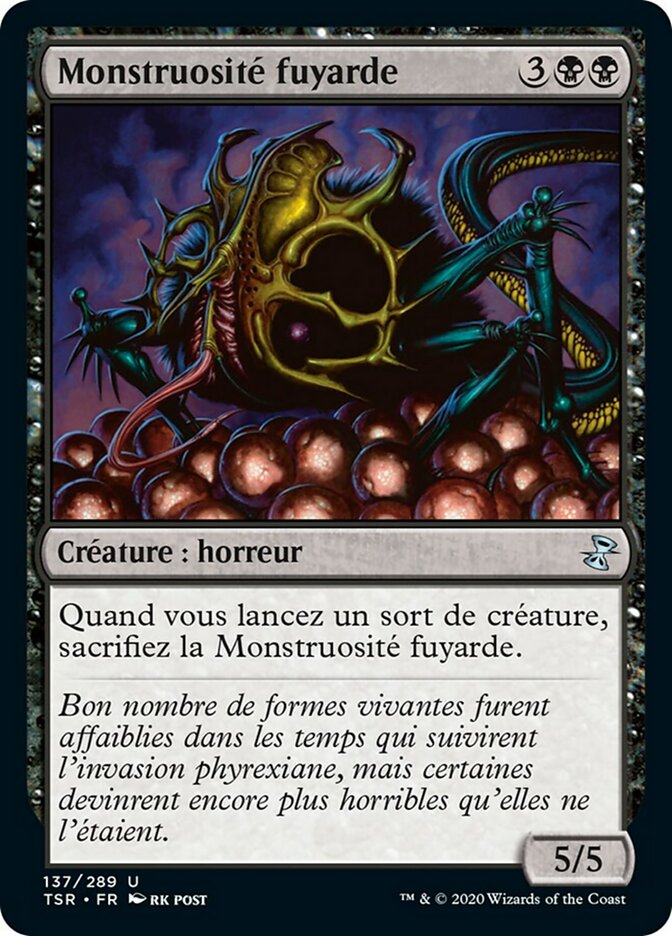 image Monstruosité fuyarde