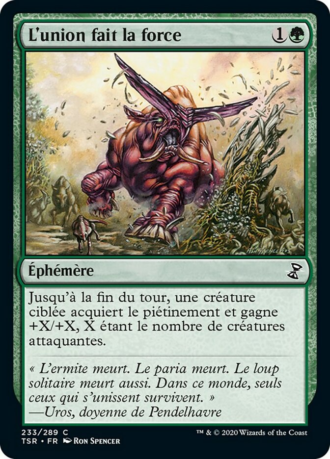 image L'union fait la force