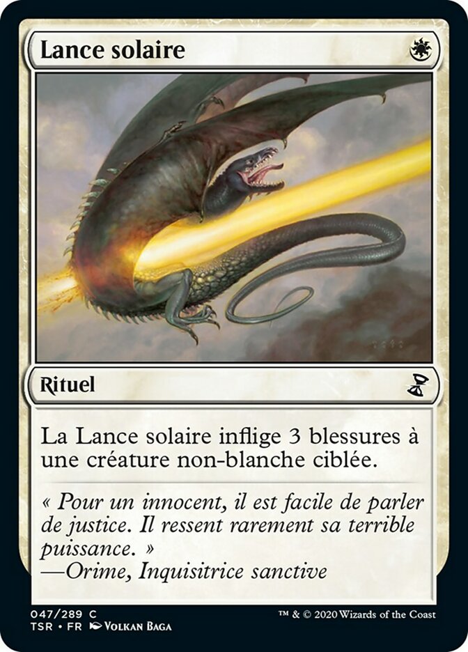 image Lance solaire