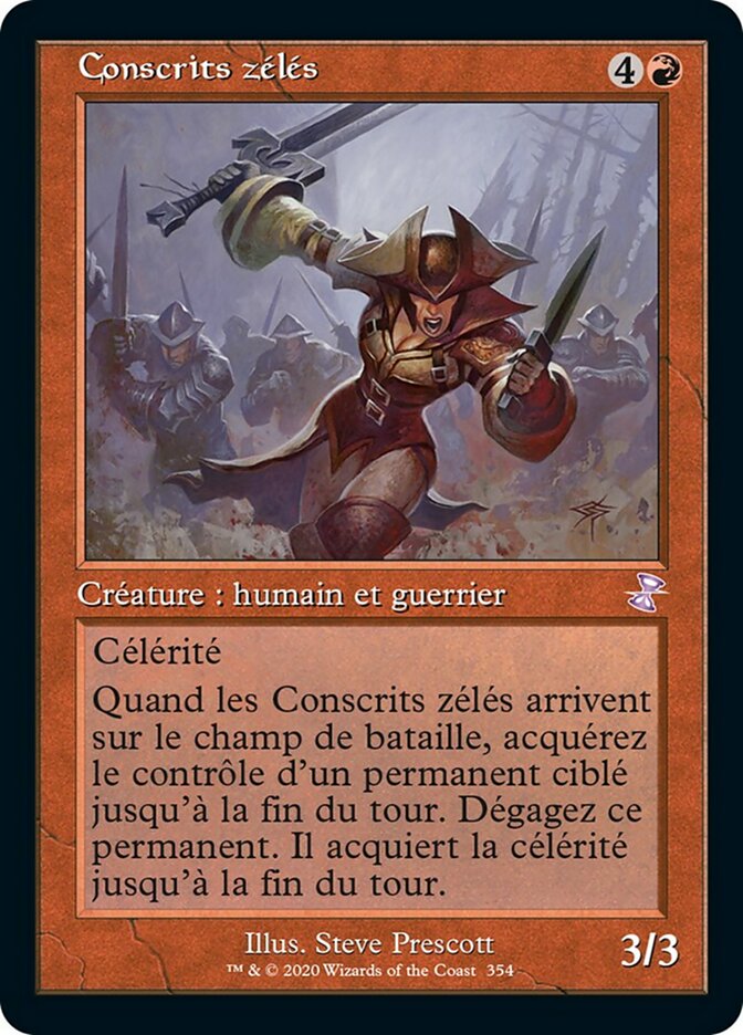 image Conscrits zélés