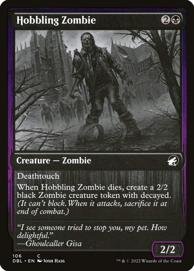 image Hobbling Zombie