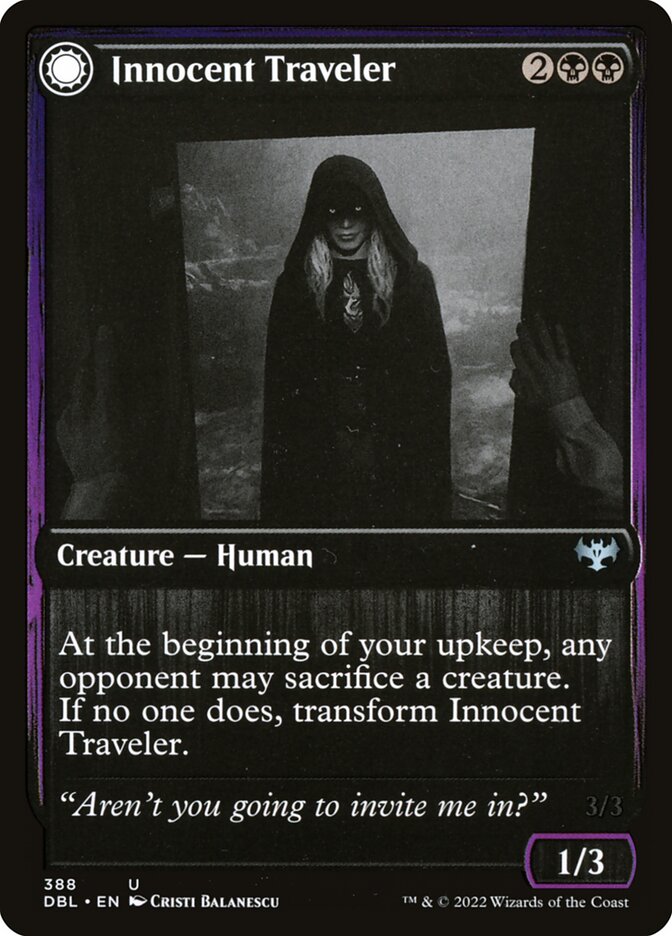 image Innocent Traveler // Malicious Invader