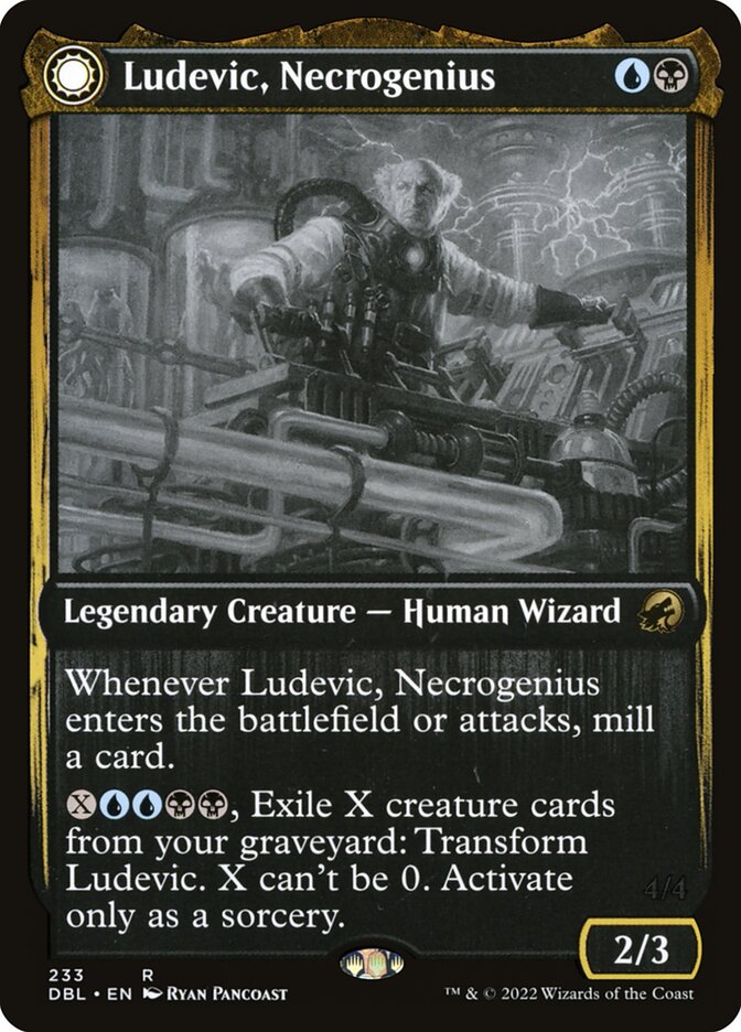 image Ludevic, Necrogenius // Olag, Ludevic's Hubris