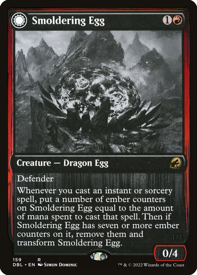 image Smoldering Egg // Ashmouth Dragon