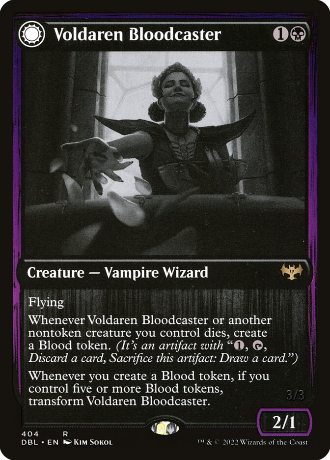 image Voldaren Bloodcaster // Bloodbat Summoner
