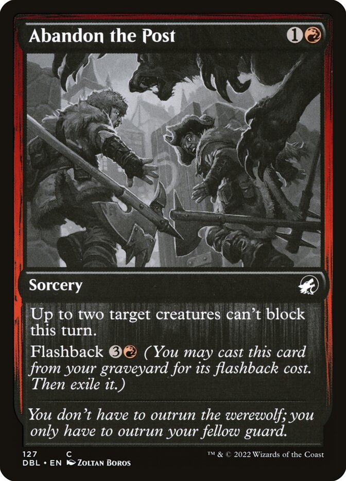 image Abandon the Post