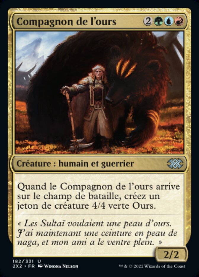 image Compagnon de l'ours