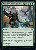 Amélioration biosynthétique