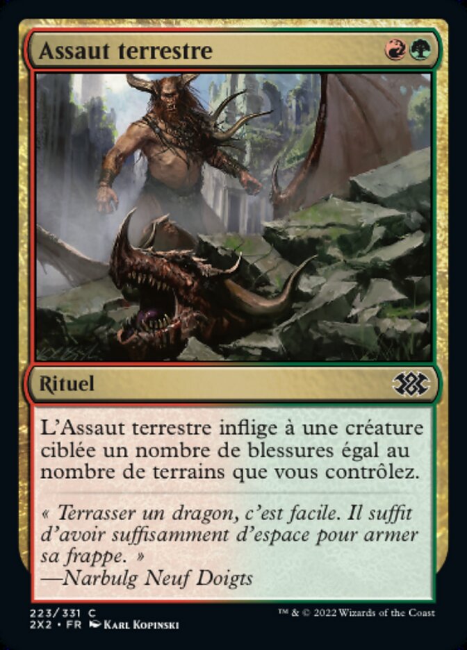 image Assaut terrestre