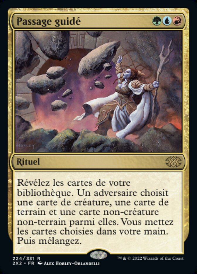 image Passage guidé