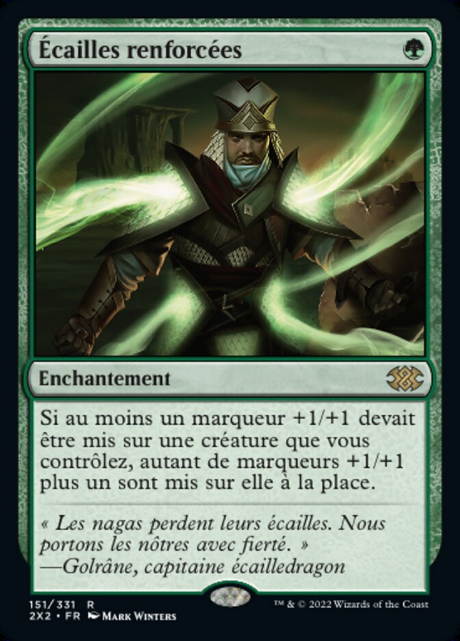 image Écailles renforcées