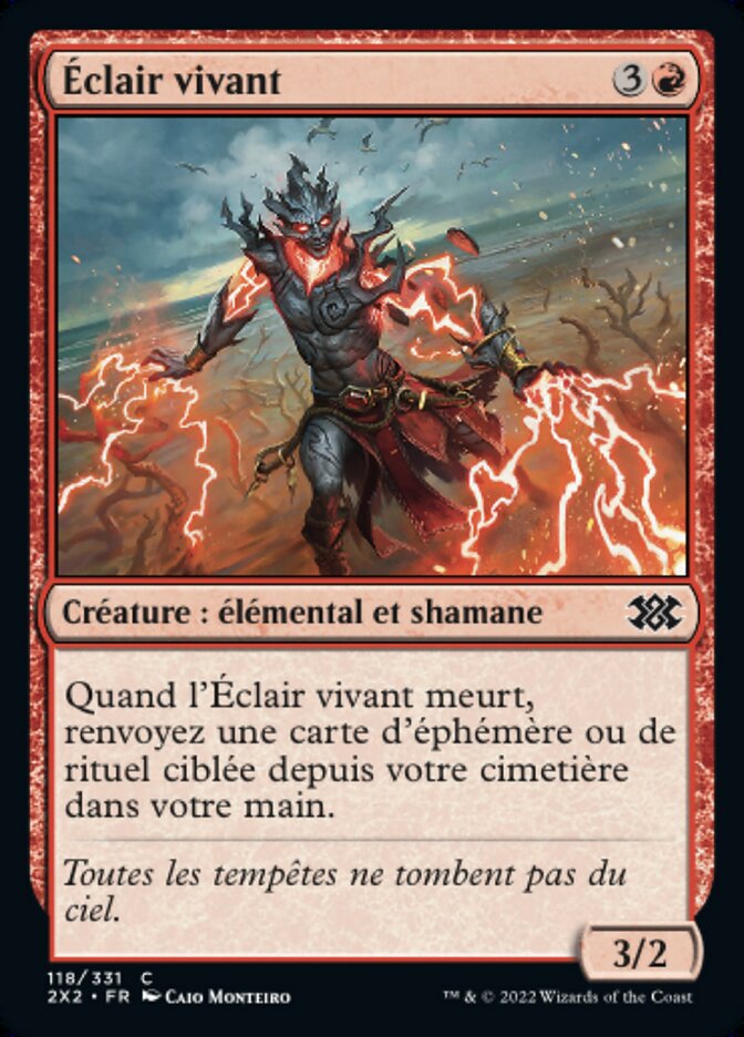 image Éclair vivant