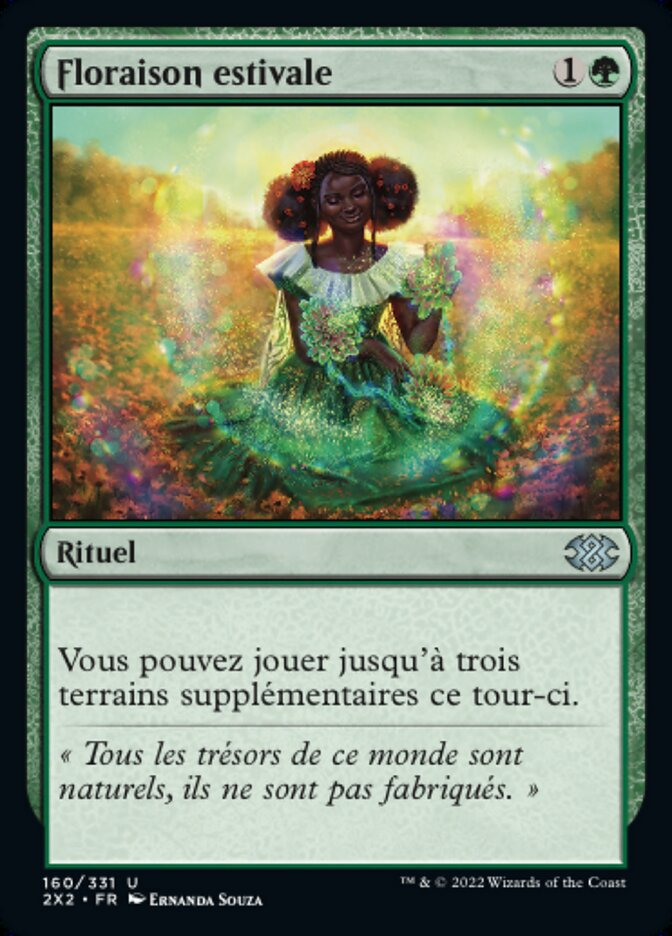 image Floraison estivale