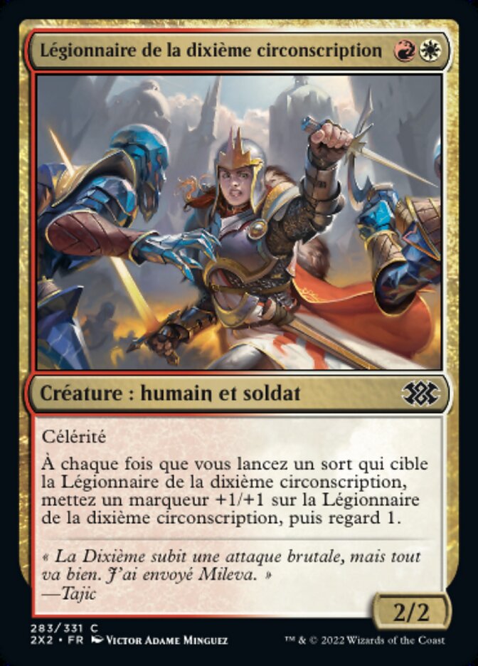 image Légionnaire de la dixième circonscription