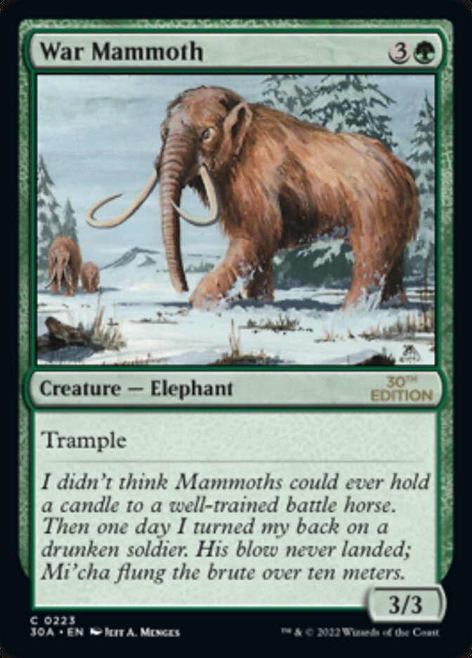 image War Mammoth