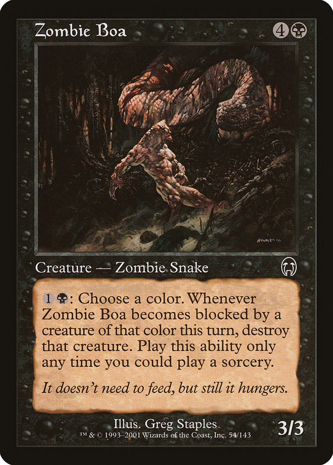 image Zombie Boa