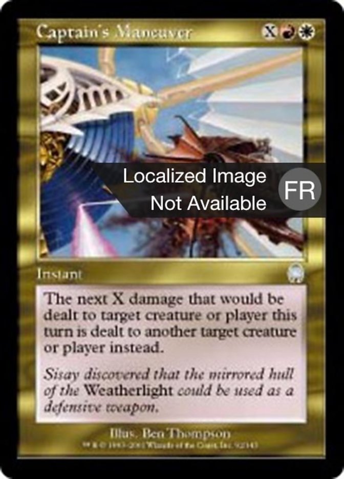 image Manœuvre du capitaine