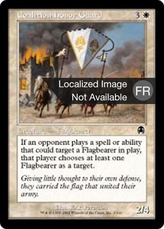 image Garde d'honneur de la Coalition