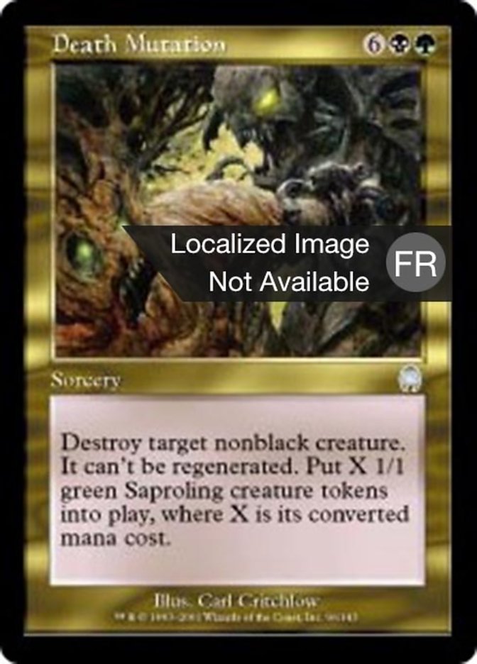 image Mutation mortelle