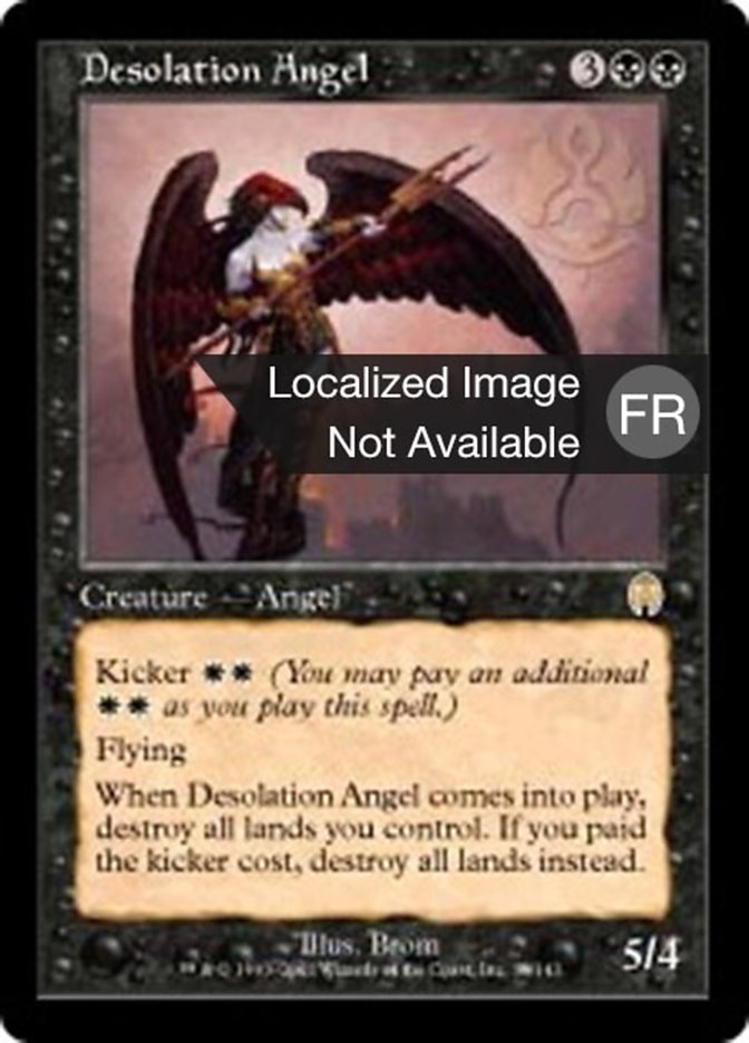 image Ange de la désolation