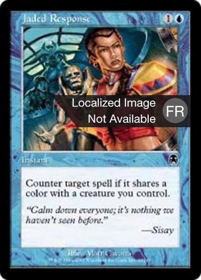 image Réponse excédée