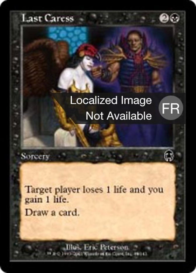 image Dernière caresse