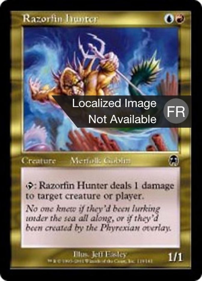 image Chasseur aux nageoires-rasoir