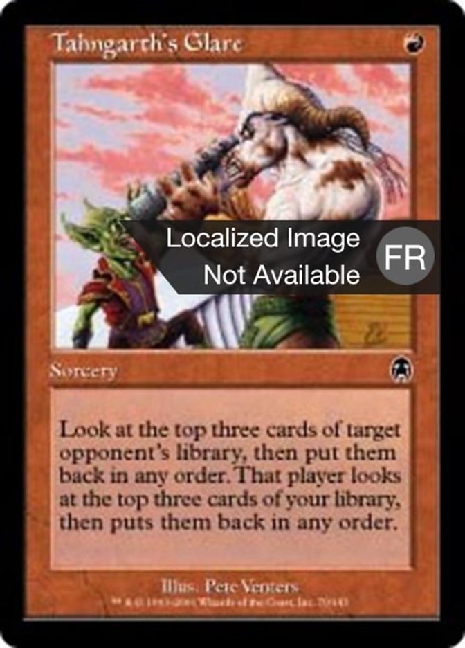 image Éblouissement de Tahngarth