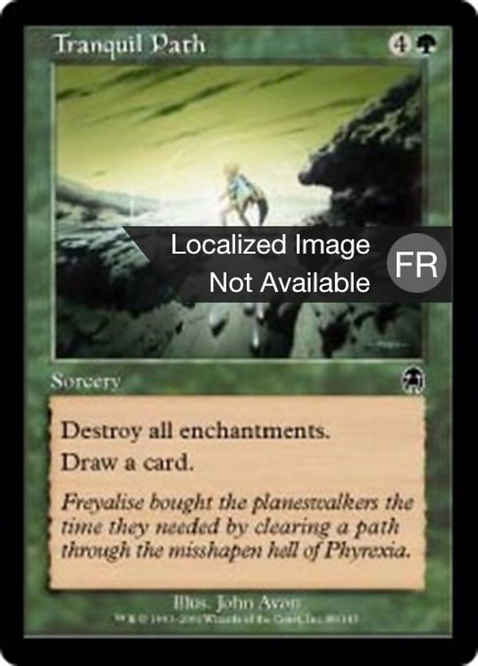 image Chemin tranquille