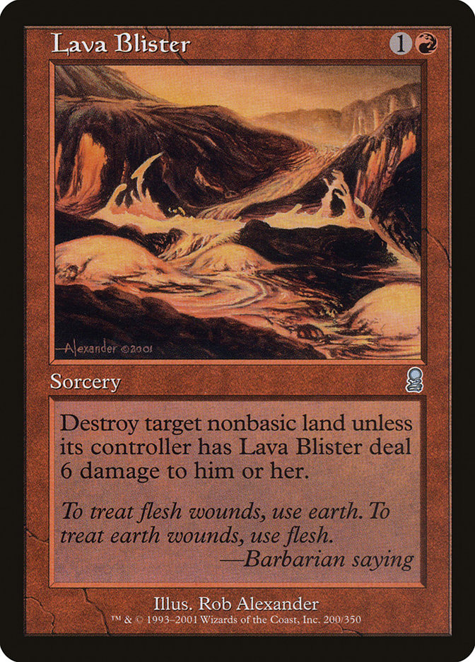 image Lava Blister