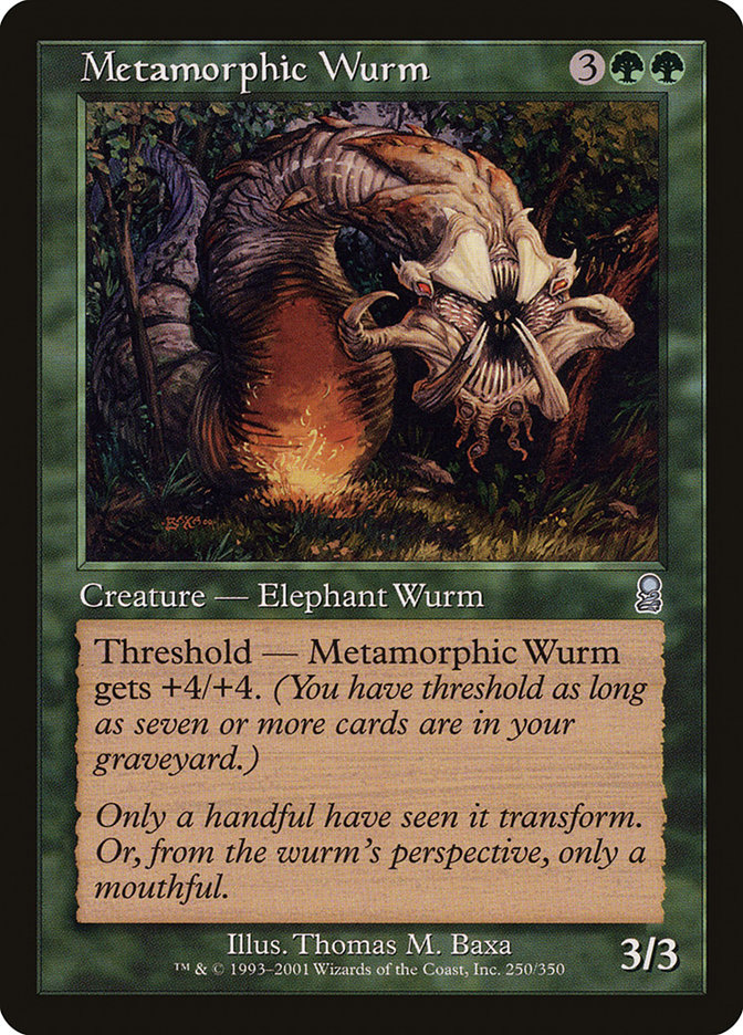 image Metamorphic Wurm