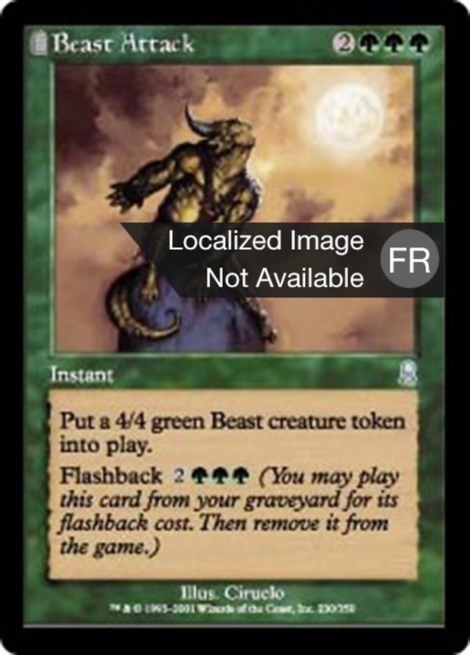 image Attaque de la bête