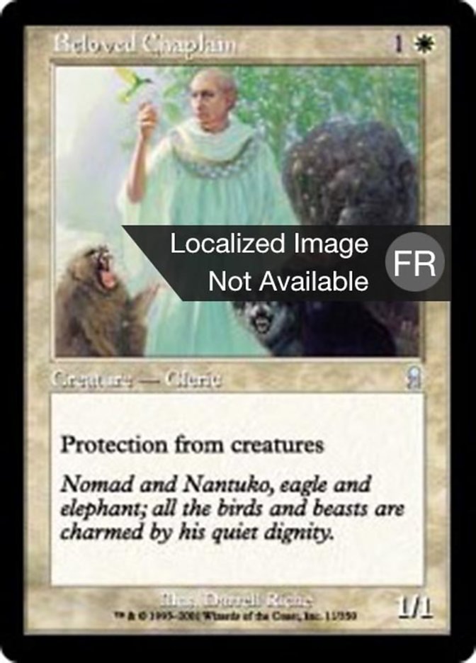 image Aumônier bien-aimé