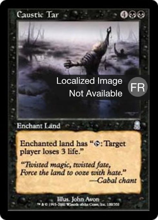 image Goudron caustique