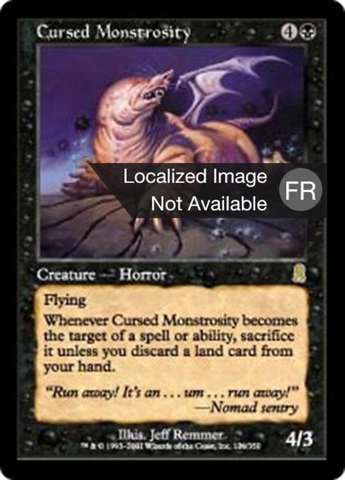 image Monstruosité maudite