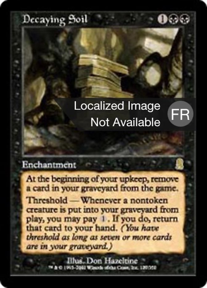 image Sol en décomposition