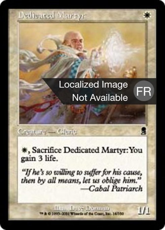 image Martyr convaincu