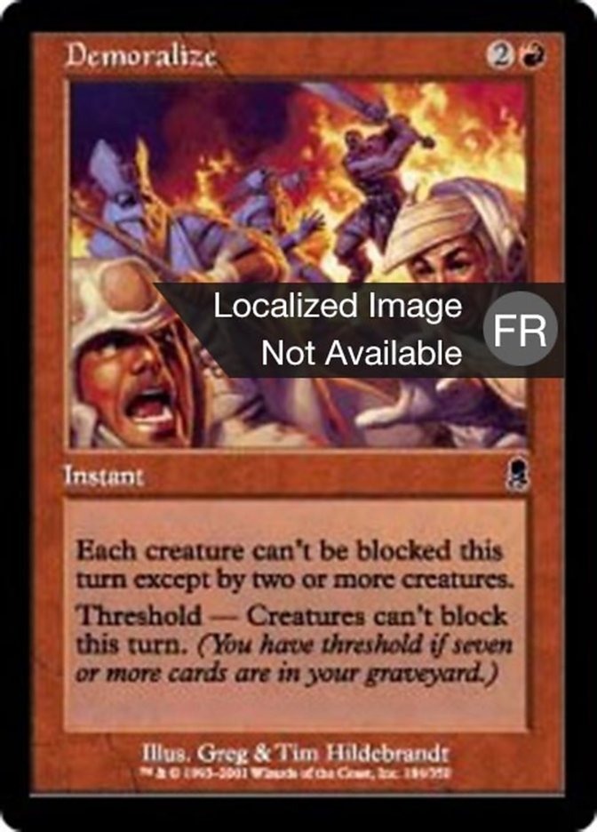 image Démoralisation