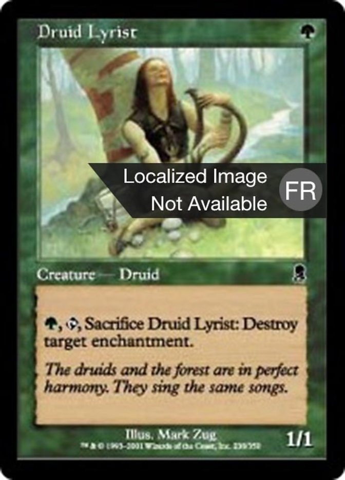 image Lyriste druide
