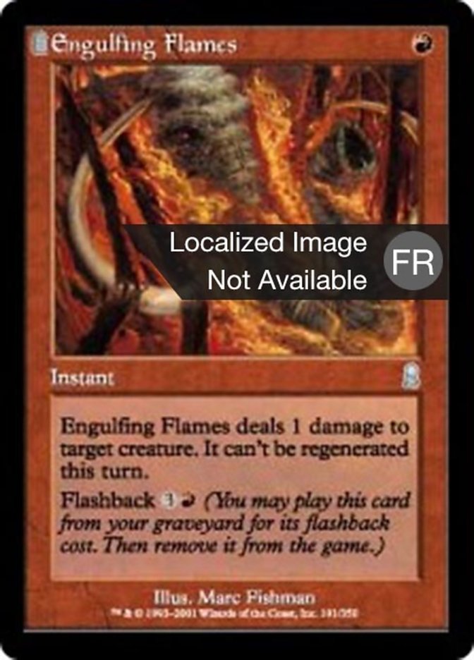 image Flammes enveloppantes